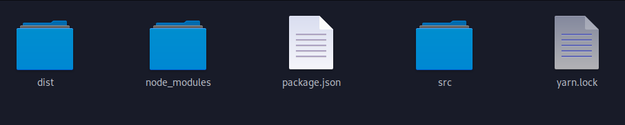 Project folders